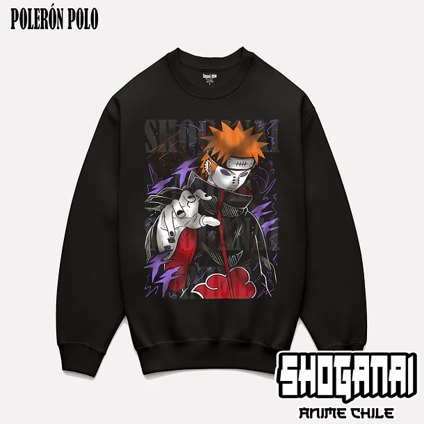 NAR09 Pain - NARUTO - ADULTO (Polera o Polerón) 6