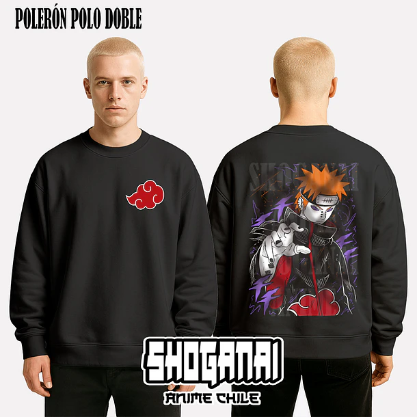 NAR09 Pain - NARUTO - ADULTO (Polera o Polerón) 7