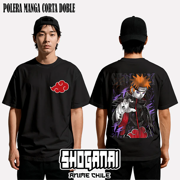 NAR09 Pain - NARUTO - ADULTO (Polera o Polerón) 2