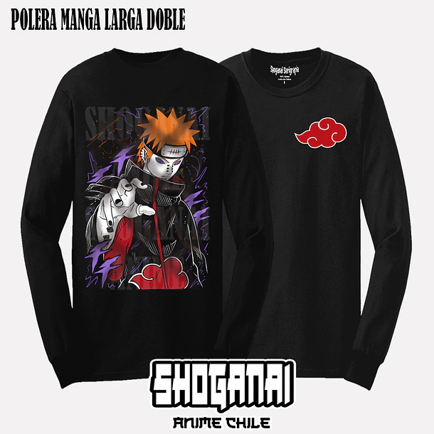 NAR09 Pain - NARUTO - ADULTO (Polera o Polerón) 4