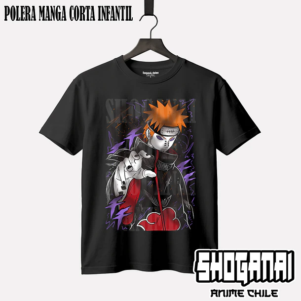 NAR09 Pain - NARUTO - INFANTIL (Polera o Polerón) 1