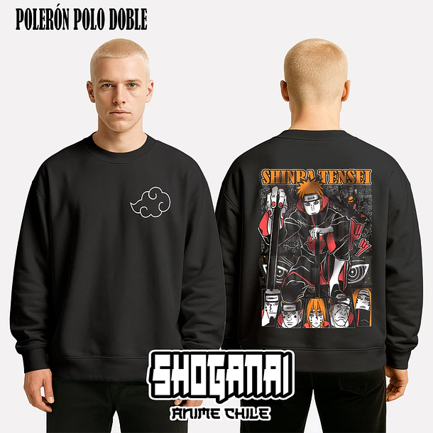 NAR10 OP2 Pain Shinra Tensei - NARUTO - ADULTO (Polera o Polerón) 7