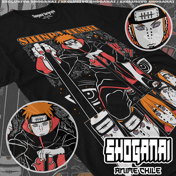 NAR10 OP2 Pain Shinra Tensei - NARUTO - ADULTO (Polera o Polerón) 1