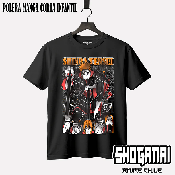 NAR10 OP2 Pain Shinra Tensei - NARUTO - INFANTIL (Polera o Polerón) 1