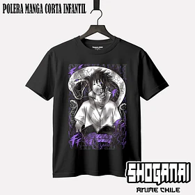 NAR11 Sasuke Uchiha - NARUTO - INFANTIL (Polera o Polerón)
