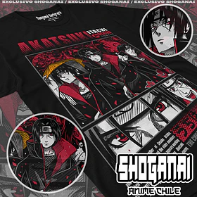 NAR12 Itachi Uchiha - NARUTO - ADULTO (Polera o Polerón)