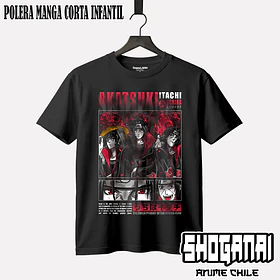NAR12 Itachi Uchiha - NARUTO - INFANTIL (Polera o Polerón)