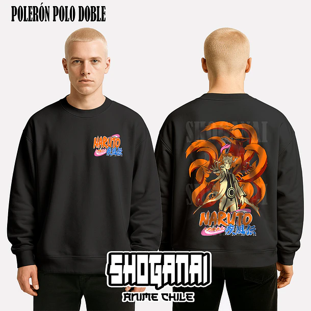 NAR16 Naruto Uzumaki - NARUTO - ADULTO (Polera o Polerón) 8