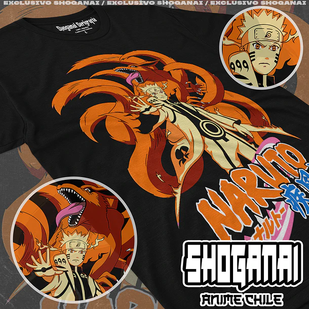 NAR16 Naruto Uzumaki - NARUTO - ADULTO (Polera o Polerón) 1