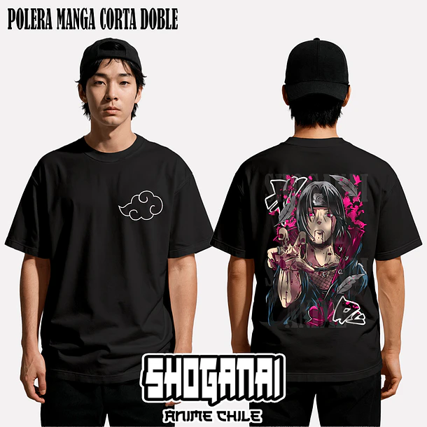 NAR18 Itachi Uchiha - NARUTO - ADULTO (Polera o Polerón) 2