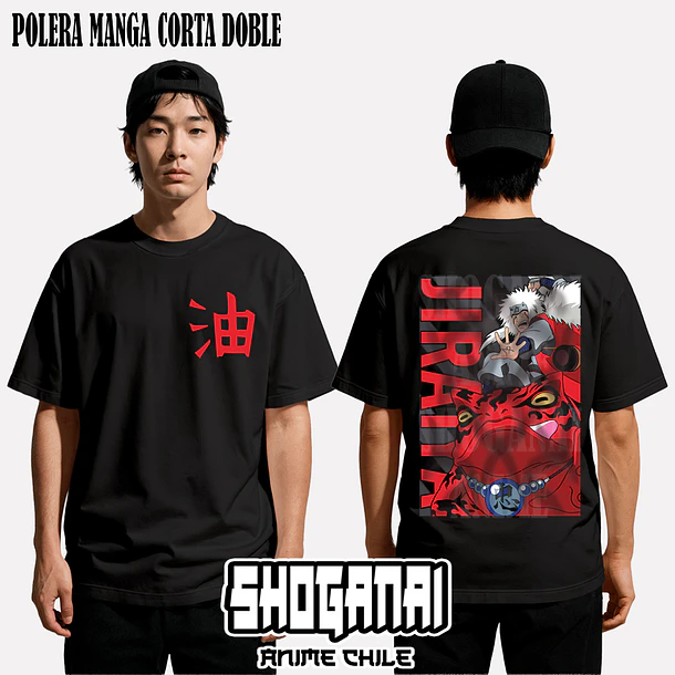 NAR20 Jiraiya - NARUTO - ADULTO (Polera o Polerón) 2