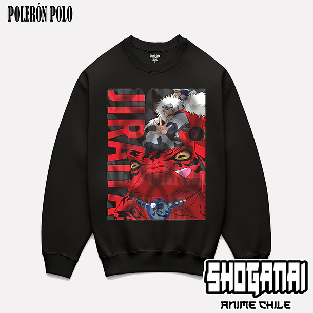 NAR20 Jiraiya - NARUTO - ADULTO (Polera o Polerón) 6