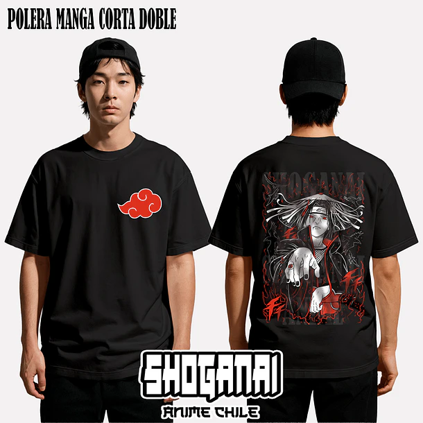 NAR22 Itachi Uchiha - NARUTO - ADULTO (Polera o Polerón) 2