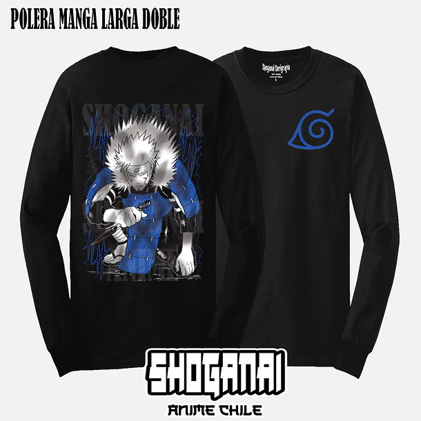 NAR23 Tobirama Senju - NARUTO - ADULTO (Polera o Polerón) 4