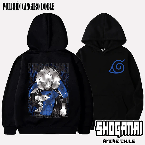 NAR23 Tobirama Senju - NARUTO - ADULTO (Polera o Polerón) 5