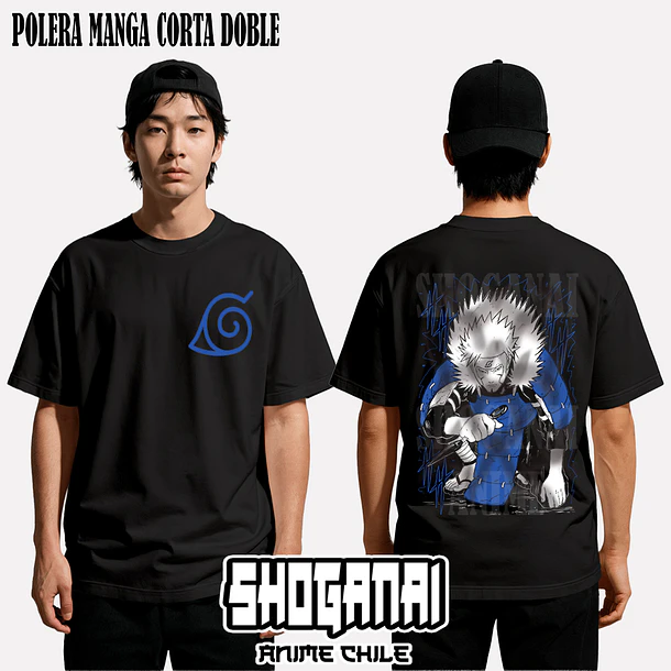 NAR23 Tobirama Senju - NARUTO - ADULTO (Polera o Polerón) 2