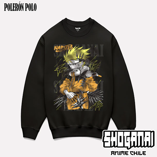 NAR25 Naruto Uzumaki - NARUTO - ADULTO (Polera o Polerón) 6