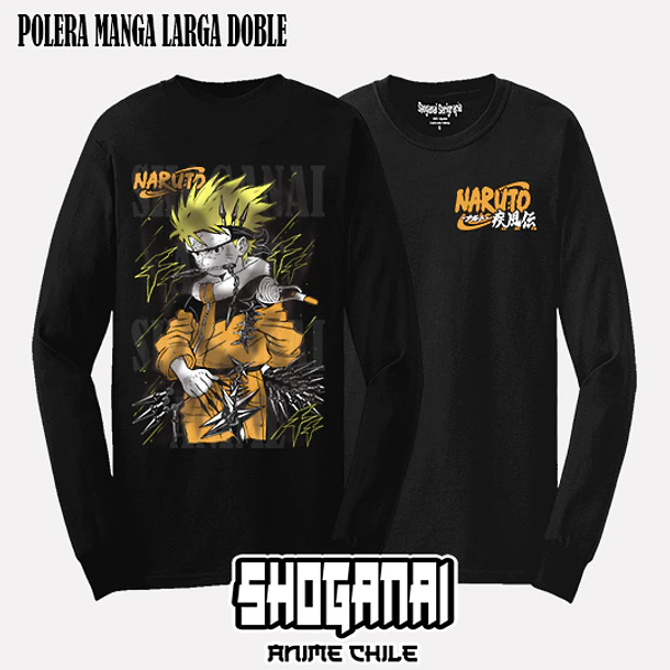 NAR25 Naruto Uzumaki - NARUTO - ADULTO (Polera o Polerón) 4