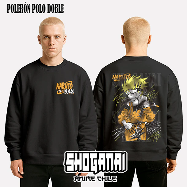 NAR25 Naruto Uzumaki - NARUTO - ADULTO (Polera o Polerón) 7