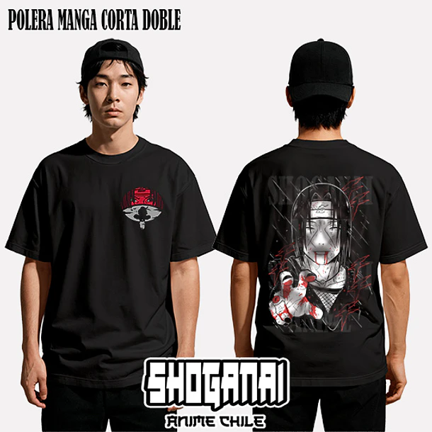 NAR27 Itachi Uchiha - NARUTO - ADULTO (Polera o Polerón) 2