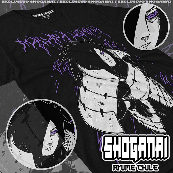 NAR29 Madara Uchiha - NARUTO - ADULTO (Polera o Polerón) 1