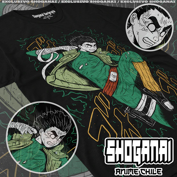 NAR31 Rock Lee - NARUTO - ADULTO (Polera o Polerón) 1