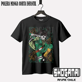 NAR31 Rock Lee - NARUTO - INFANTIL (Polera o Polerón)