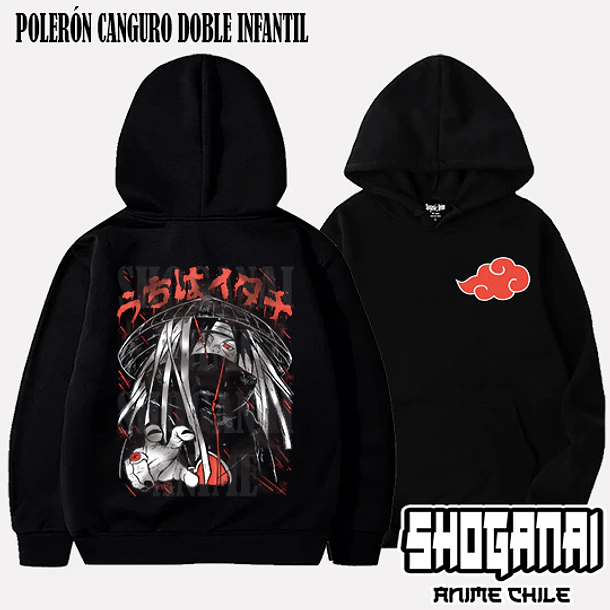 NAR32 Itachi Uchiha - NARUTO - INFANTIL (Polera o Polerón) 5