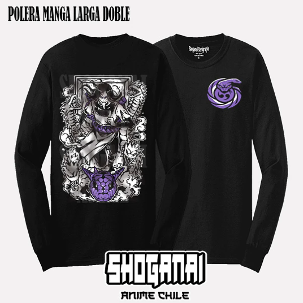 NAR34 Orochimaru - NARUTO - ADULTO (Polera o Polerón) 5