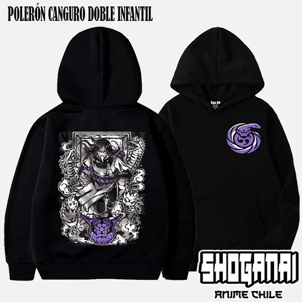 NAR34 Orochimaru - NARUTO - INFANTIL (Polera o Polerón) 6