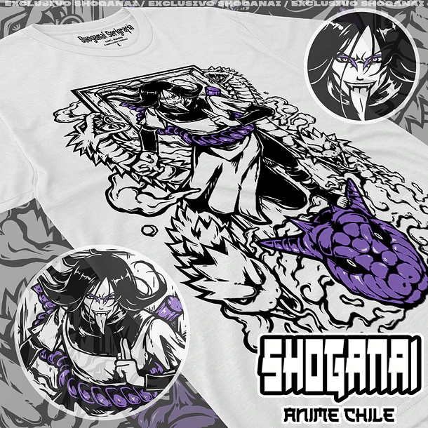 NAR34 Orochimaru - NARUTO - INFANTIL (Polera o Polerón) 2