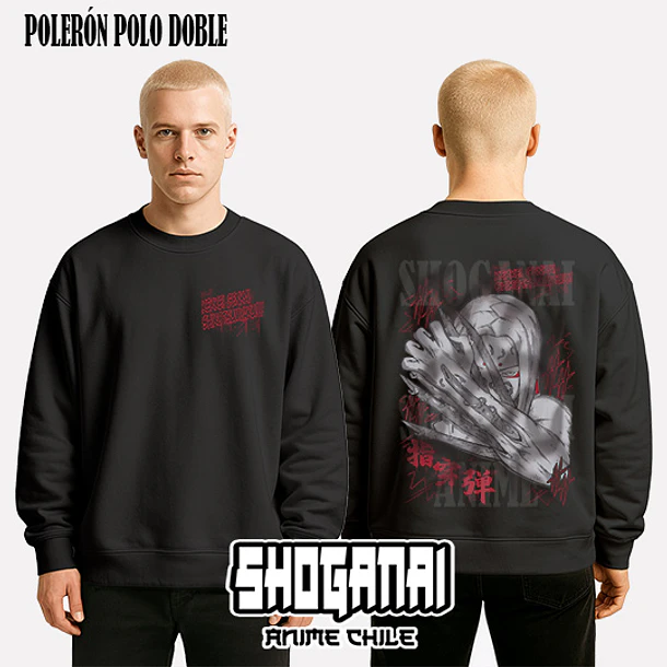 NAR35 Kimimaro - NARUTO - ADULTO (Polera o Polerón) 7