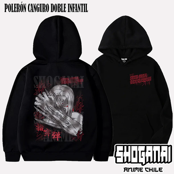NAR35 Kimimaro - NARUTO - INFANTIL (Polera o Polerón) 5