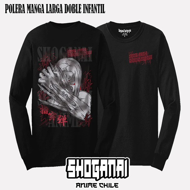 NAR35 Kimimaro - NARUTO - INFANTIL (Polera o Polerón) 4