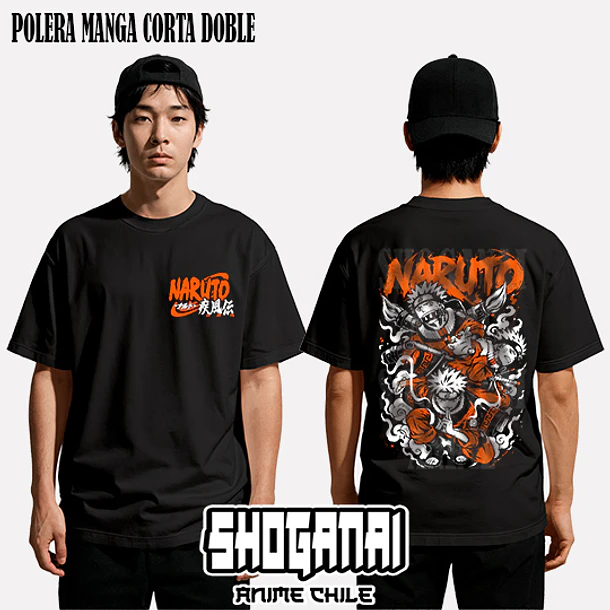NAR36 Naruto Uzumaki - NARUTO - ADULTO (Polera o Polerón) 3