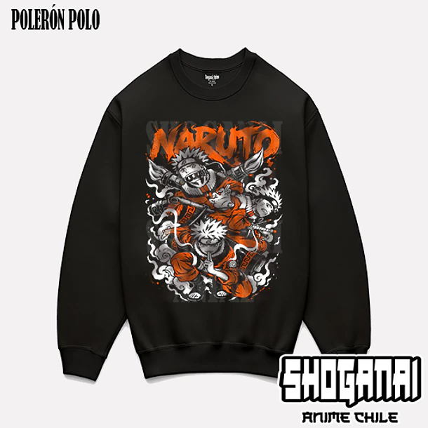 NAR36 Naruto Uzumaki - NARUTO - ADULTO (Polera o Polerón) 7