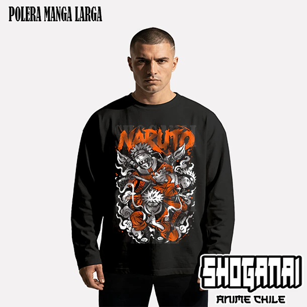 NAR36 Naruto Uzumaki - NARUTO - ADULTO (Polera o Polerón) 4