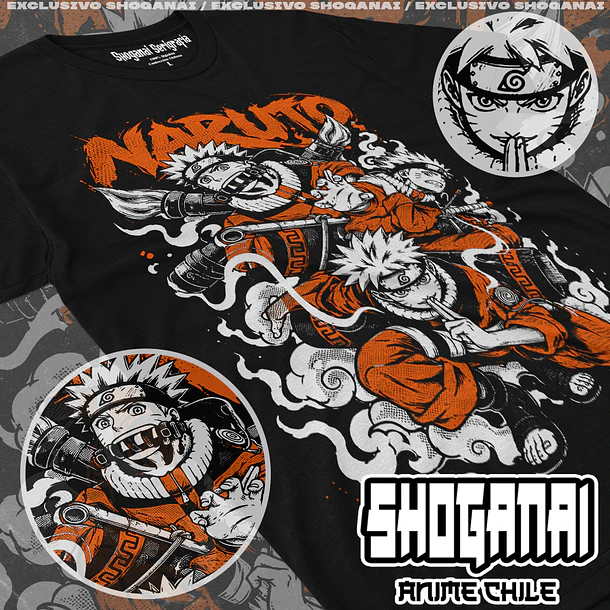 NAR36 Naruto Uzumaki - NARUTO - ADULTO (Polera o Polerón) 1
