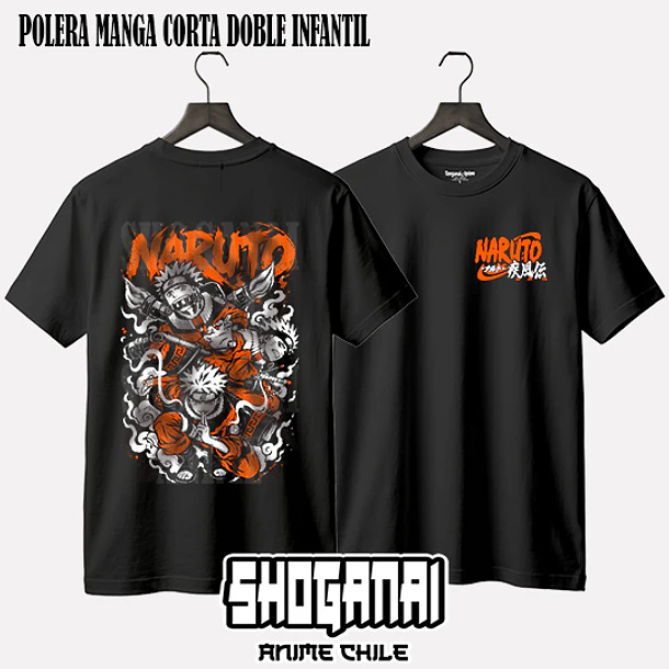 NAR36 Naruto Uzumaki - NARUTO - INFANTIL (Polera o Polerón) 3