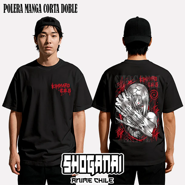 NAR37 Kimimaro - NARUTO - ADULTO (Polera o Polerón) 3