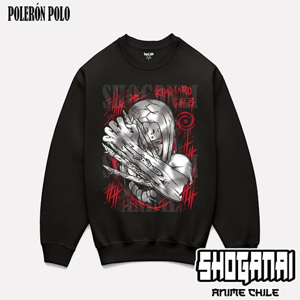 NAR37 Kimimaro - NARUTO - ADULTO (Polera o Polerón) 7