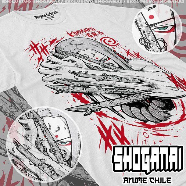 NAR37 Kimimaro - NARUTO - ADULTO (Polera o Polerón) 2