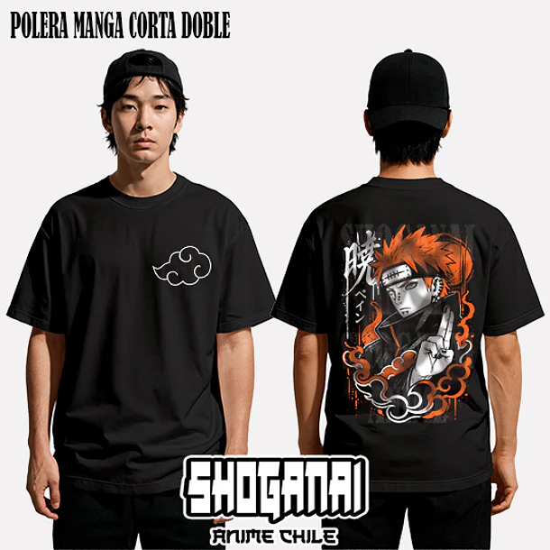 NAR38 Pain - NARUTO - ADULTO (Polera o Polerón) 3