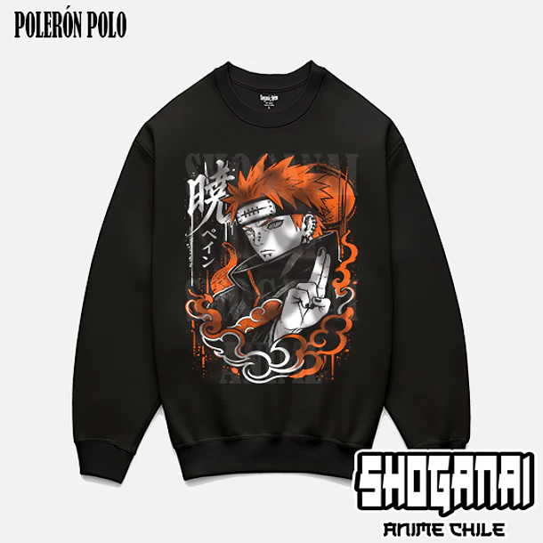 NAR38 Pain - NARUTO - ADULTO (Polera o Polerón) 7