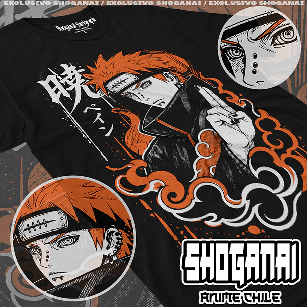 NAR38 Pain - NARUTO - ADULTO (Polera o Polerón) 1