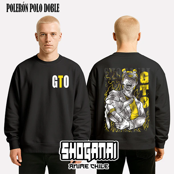 GTO01 Eikichi Onizuka - GTO: GREAT TEACHER ONIZUKA - ADULTO (Polera o Polerón) 8