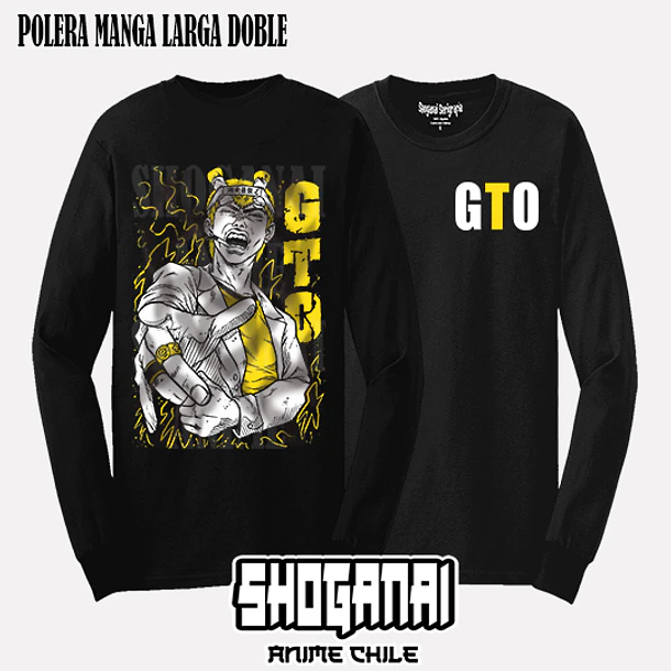 GTO01 Eikichi Onizuka - GTO: GREAT TEACHER ONIZUKA - ADULTO (Polera o Polerón) 5