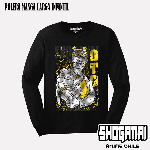 GTO01 Eikichi Onizuka - GTO: GREAT TEACHER ONIZUKA - INFANTIL (Polera o Polerón) 4