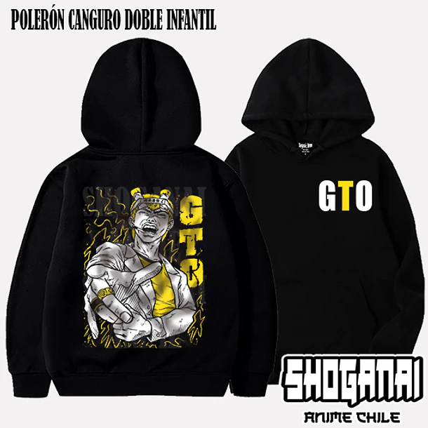 GTO01 Eikichi Onizuka - GTO: GREAT TEACHER ONIZUKA - INFANTIL (Polera o Polerón) 6
