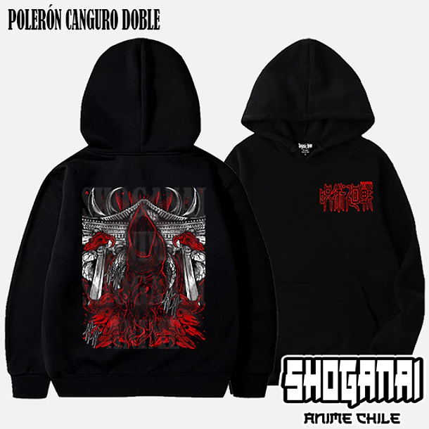 JJK62 Ryomen Sukuna - JUJUTSU KAISEN - ADULTO (Polera o Polerón) 5